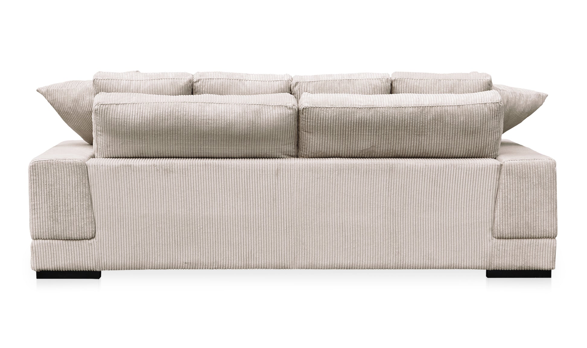 Modern Charcoal Plunge Sofa