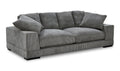 Modern Charcoal Plunge Sofa