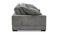 Modern Charcoal Plunge Sofa