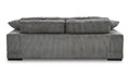 Modern Charcoal Plunge Sofa