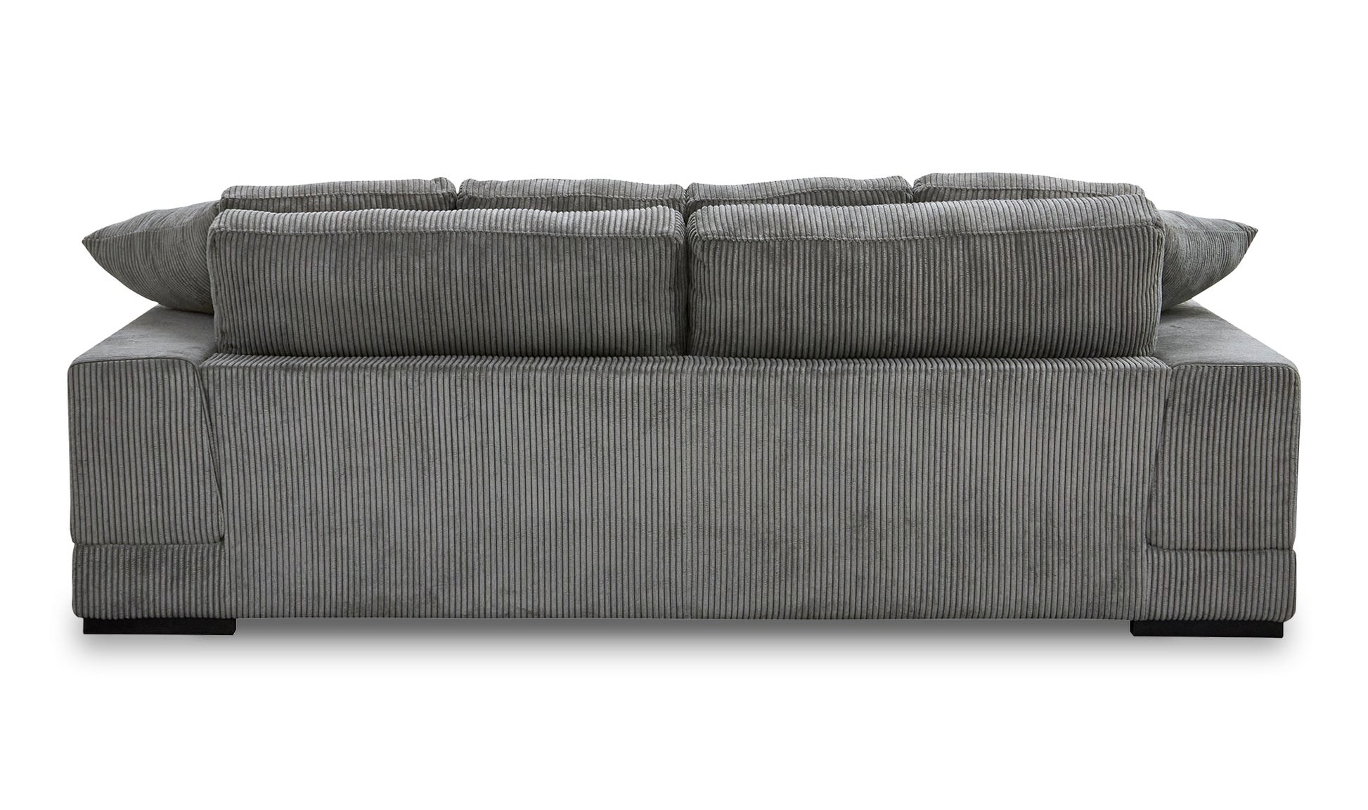 Modern Charcoal Plunge Sofa