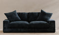 Modern Charcoal Plunge Sofa