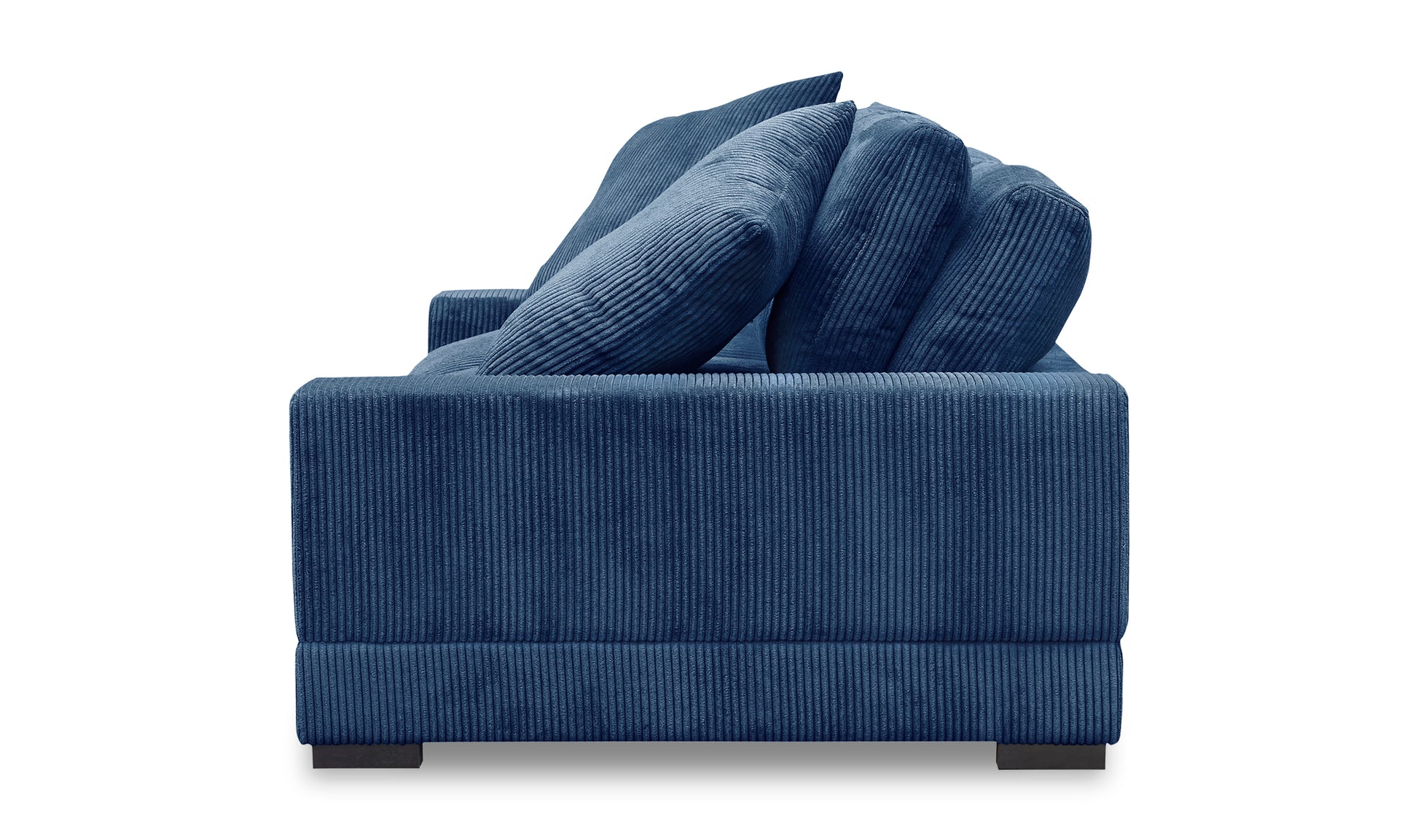 Modern Charcoal Plunge Sofa