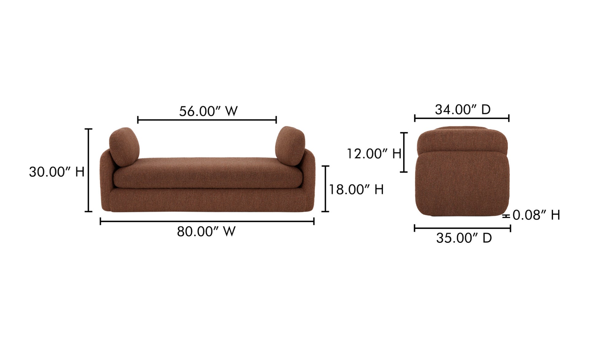 Scout Daybed Toffee