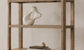 Modern Brown Abbott Bookshelf - Stylish Storage for Every Room