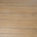 55" Natural Solid Wood Oval Coffee Table