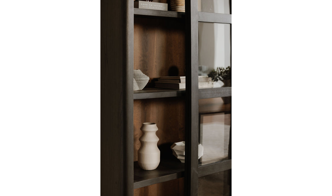 Mona Tall Cabinet Black