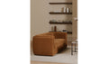 Alora Tan Sofa - Elegant Modern Comfort for Living Spaces in leather or Fabric