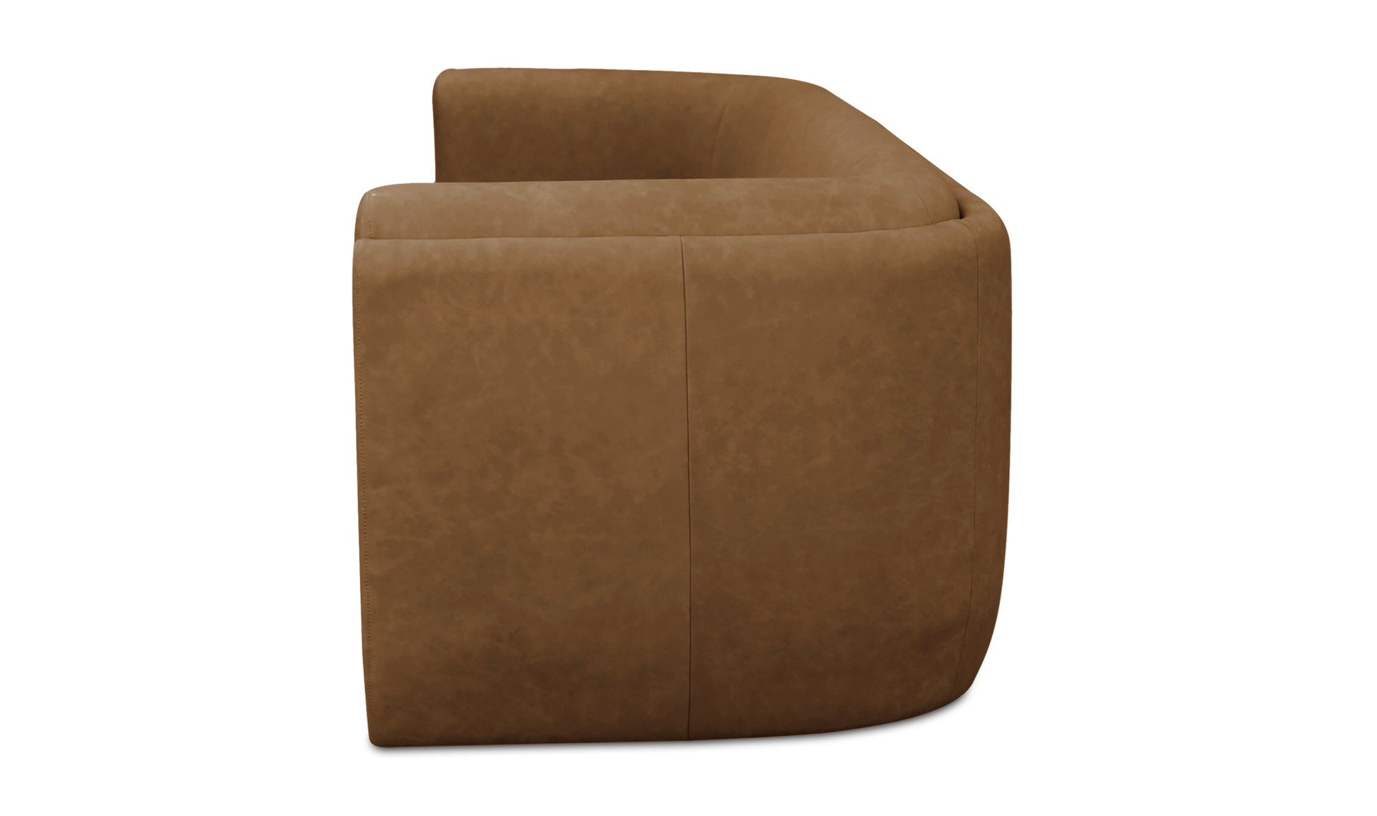 Alora Tan Sofa - Elegant Modern Comfort for Living Spaces in leather or Fabric
