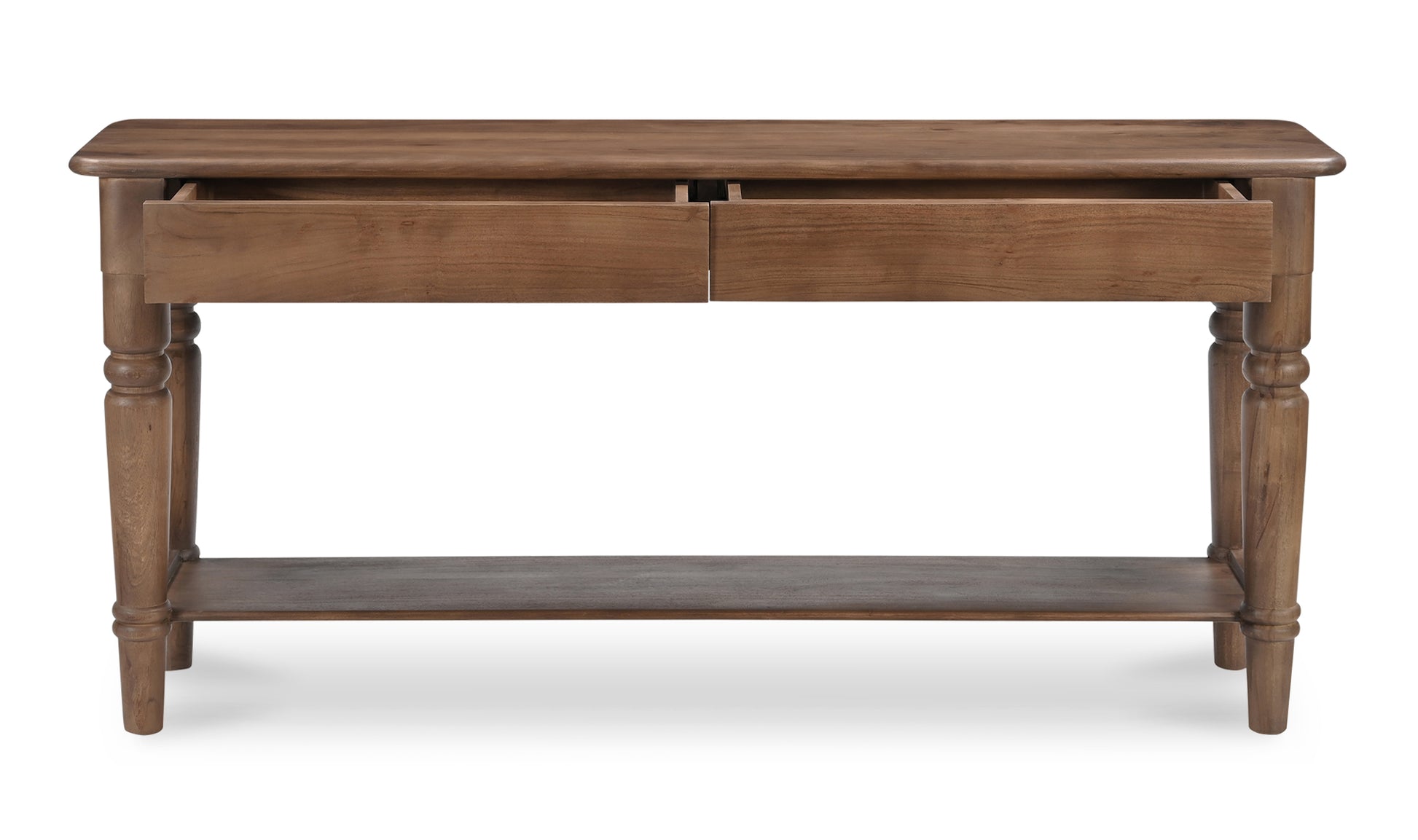 Russet Brown Console Table