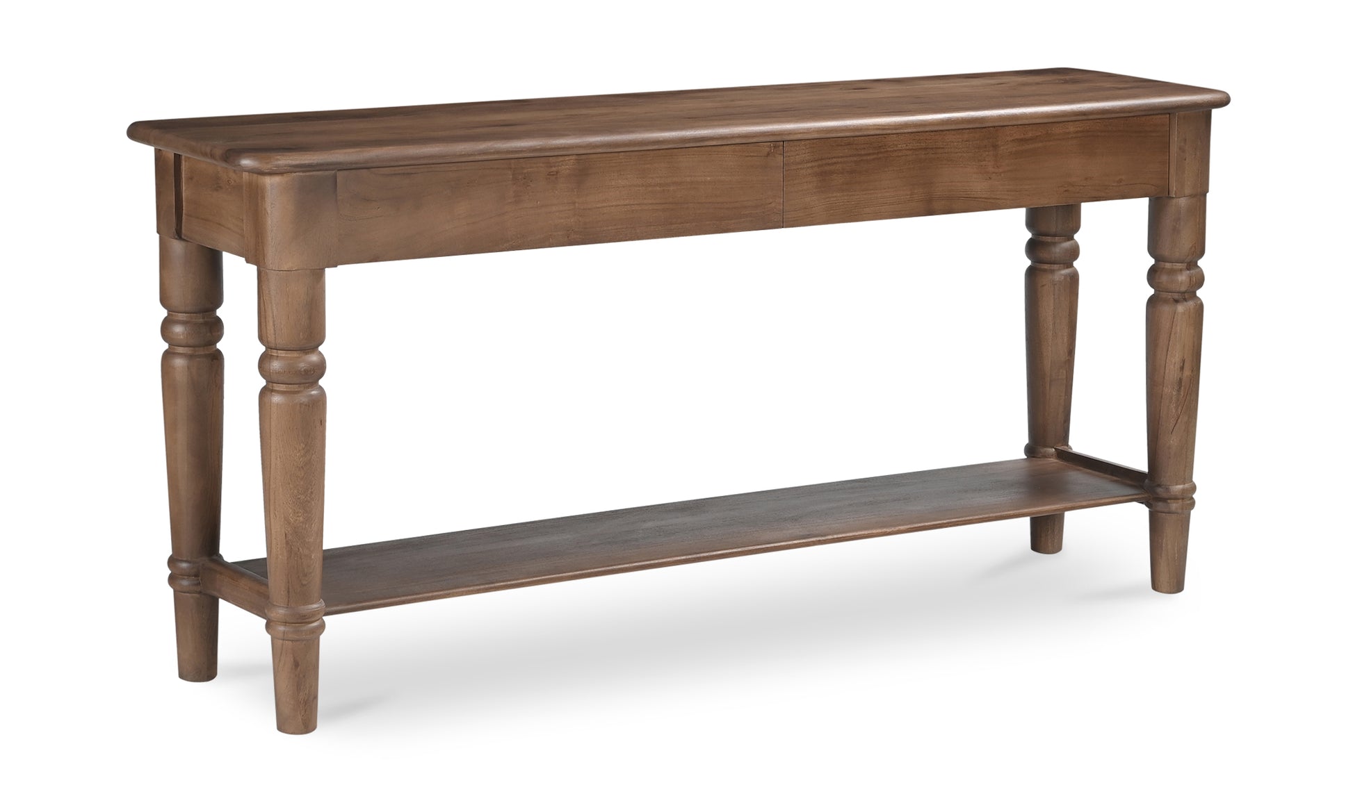 Russet Brown Console Table