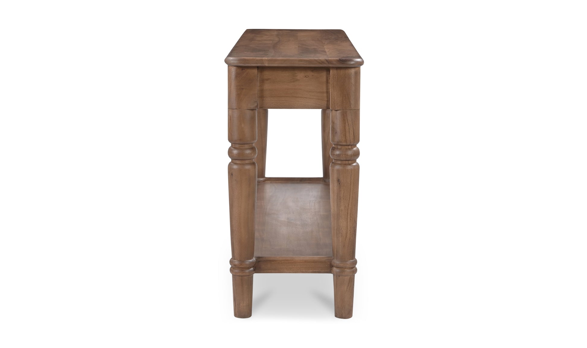 Russet Brown Console Table