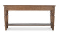 Russet Brown Console Table