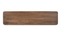 Russet Brown Console Table