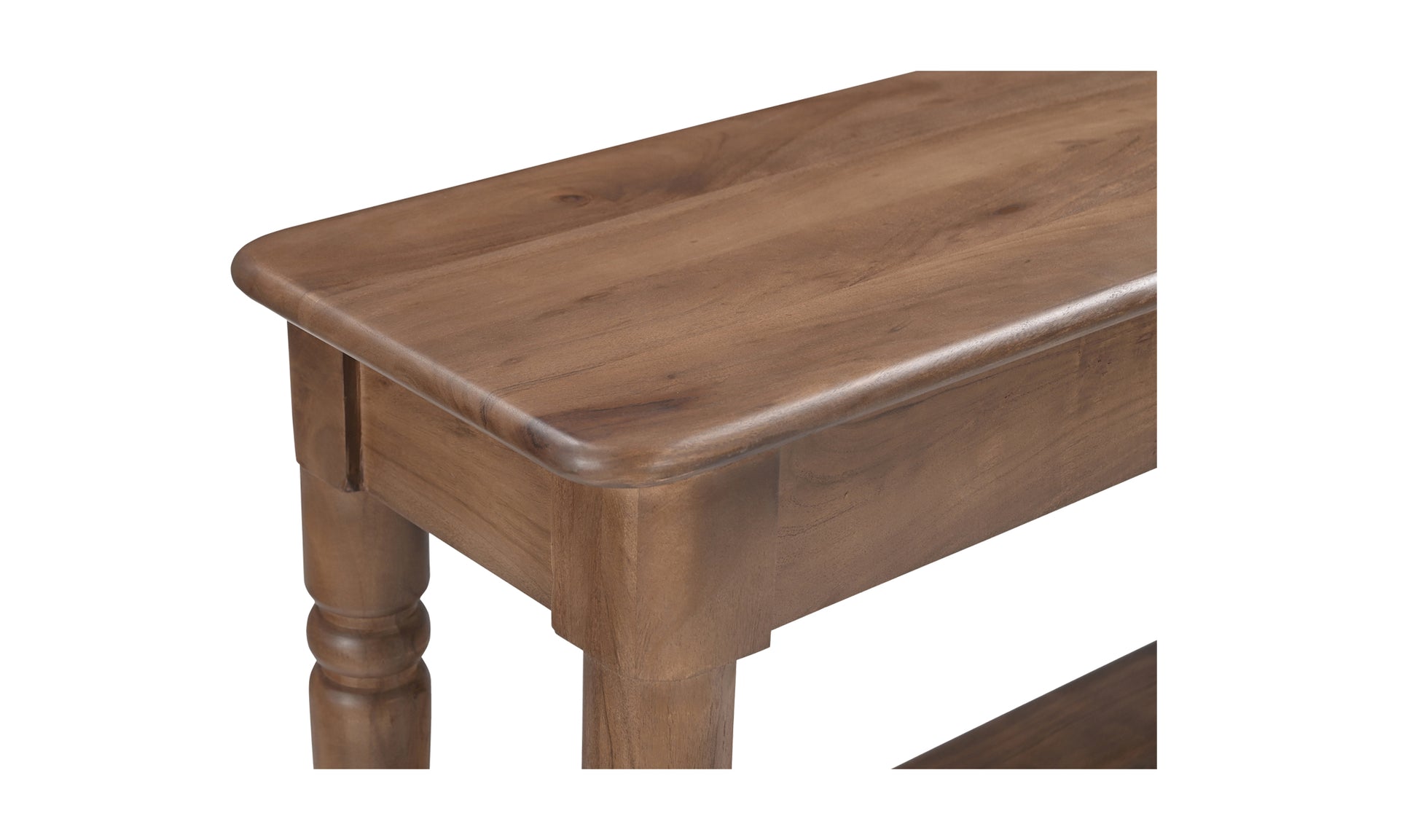 Russet Brown Console Table