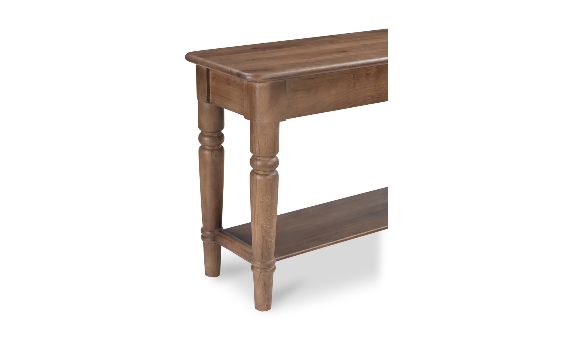 Russet Brown Console Table