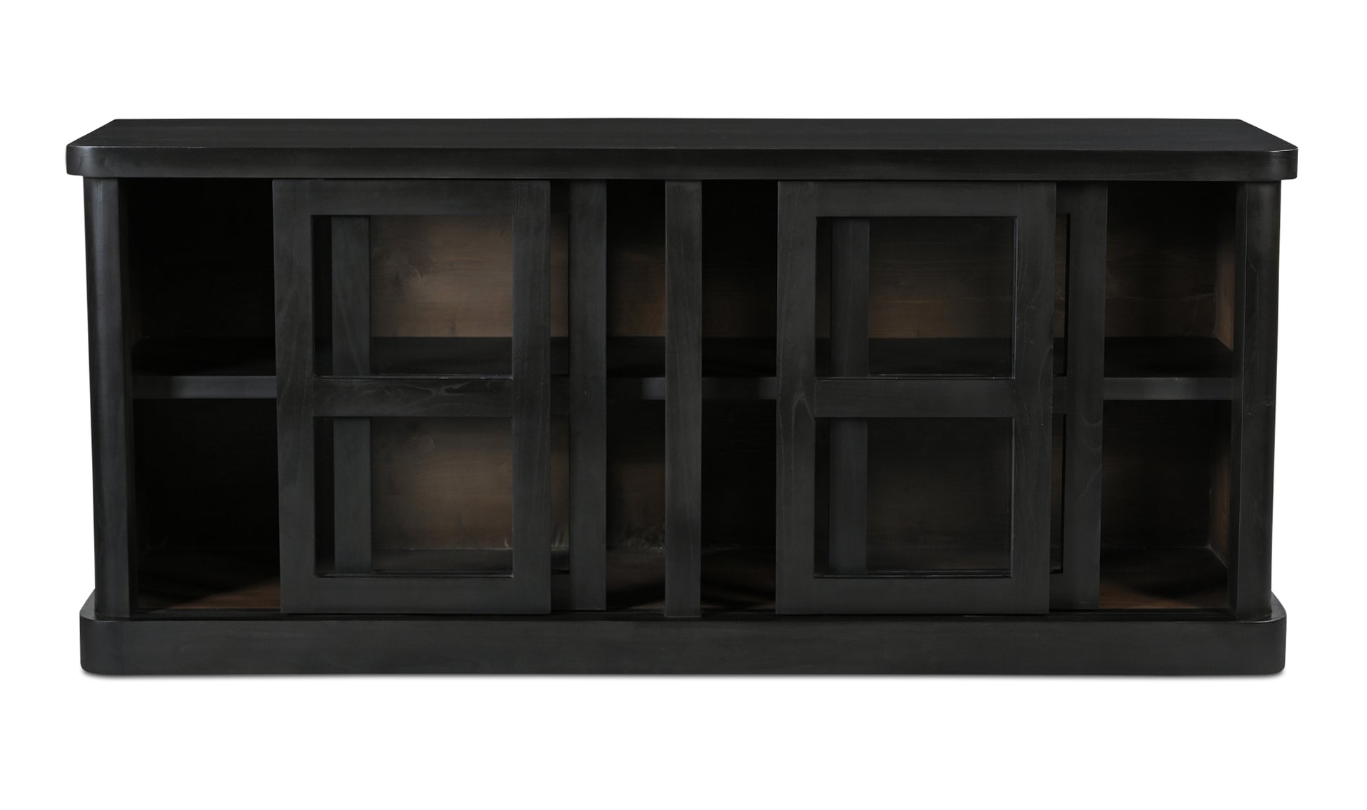 Mona Modern Black Sideboard