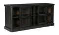 Mona Modern Black Sideboard