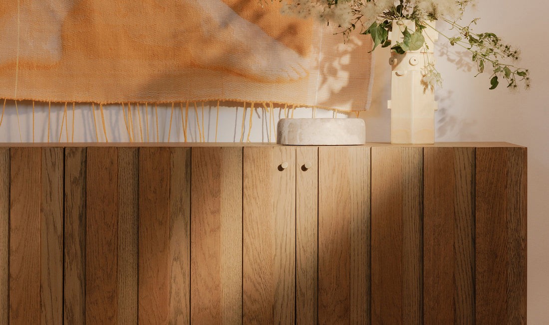Vermentino Treccia Oak Sideboard