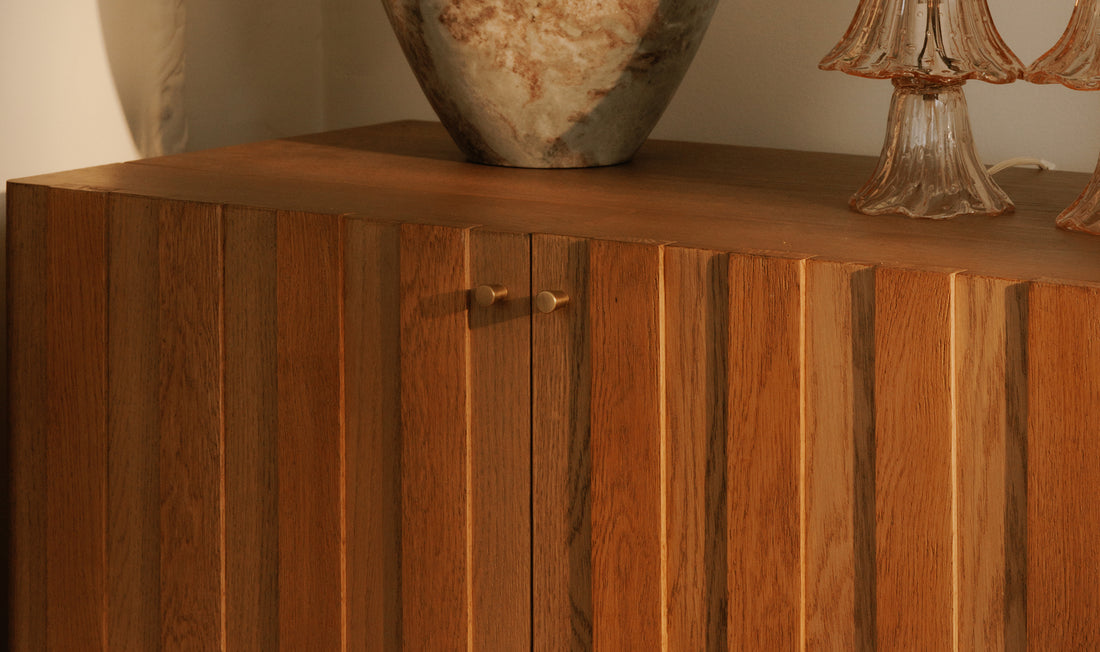 Vermentino Treccia Oak Sideboard