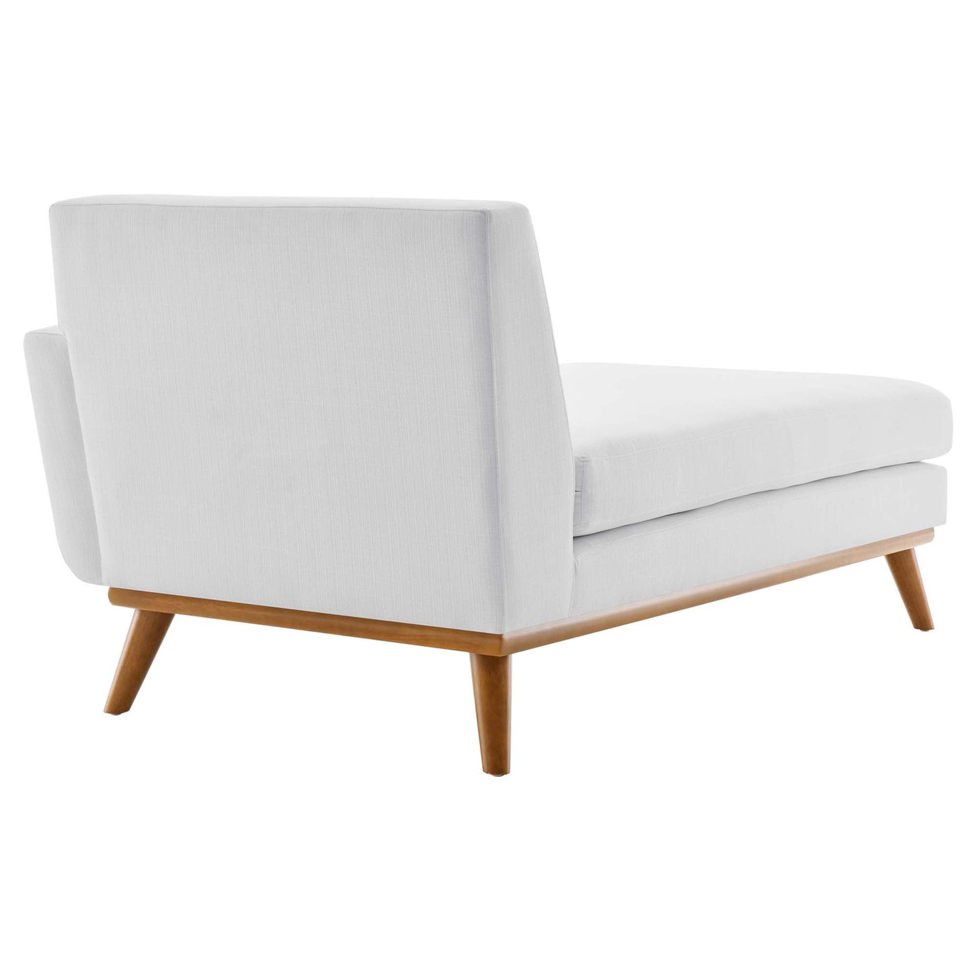 Right-Facing Fabric Chaise Lounge Chair