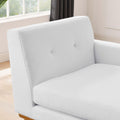 Right-Facing Fabric Chaise Lounge Chair