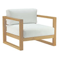 Stylish Upland 3-Piece Outdoor Teak Set for Cozy Spaces