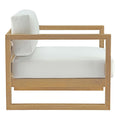 Stylish Upland 3-Piece Outdoor Teak Set for Cozy Spaces