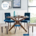 Crossroads Wood Dining Table