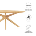 Crossroads Wood Dining Table