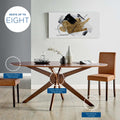 Crossroads Wood Dining Table