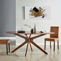 Crossroads Wood Dining Table