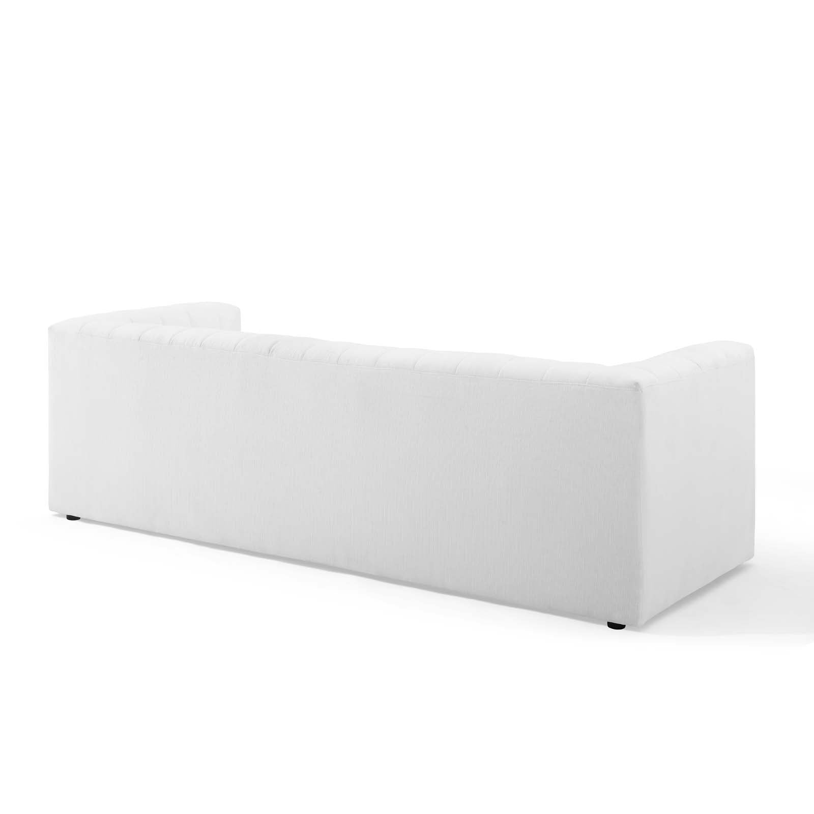 Reflection Channel Tufted Upholstered Sofa