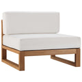 Teak Wood Patio Sectional Sofa