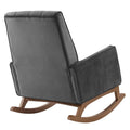 Sway Velvet Rocking Chair