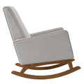 Sway Velvet Rocking Chair