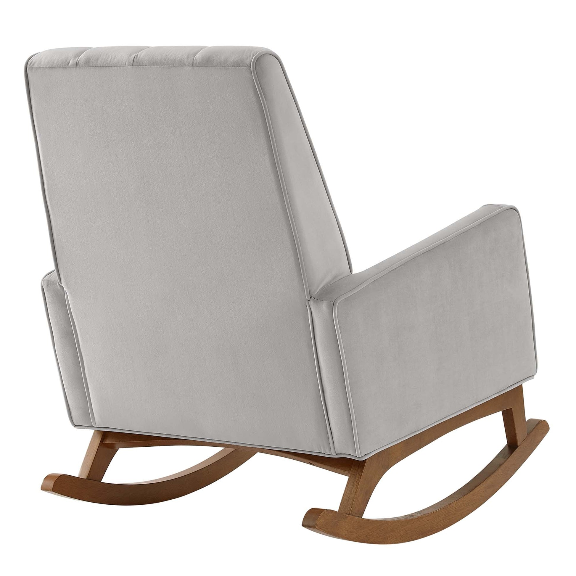 Sway Velvet Rocking Chair