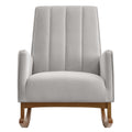 Sway Velvet Rocking Chair