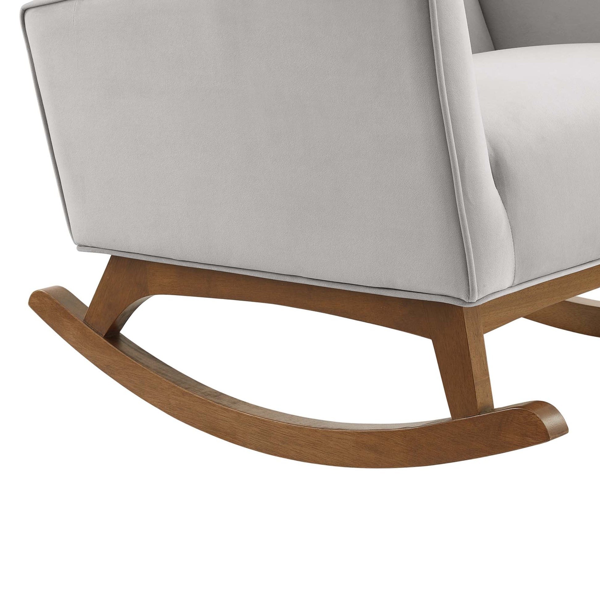 Sway Velvet Rocking Chair