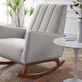 Sway Velvet Rocking Chair