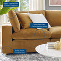 5 Piece Velvet Sectional Sofa