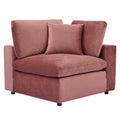 5 Piece Velvet Sectional Sofa