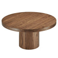 Modern Oak Round Dining Table