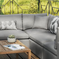Outdoor Patio Sectional Sofa Set