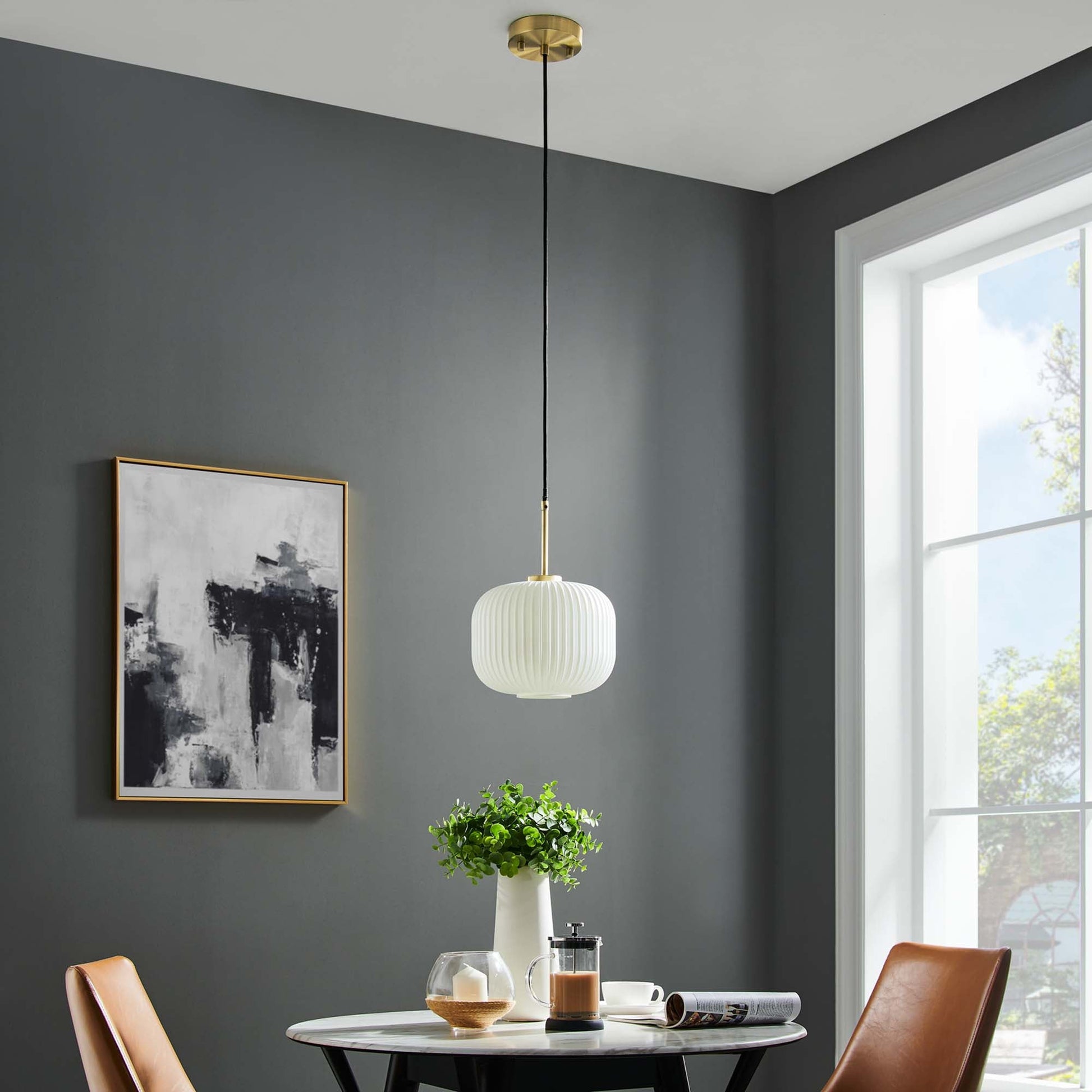 Modern Glass Pendant Light