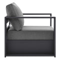 Spacious Tahoe Outdoor Patio Armchair - Weather-Resistant Design
