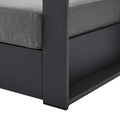 Spacious Tahoe Outdoor Patio Armchair - Weather-Resistant Design