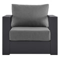 Spacious Tahoe Outdoor Patio Armchair - Weather-Resistant Design