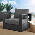 Spacious Tahoe Outdoor Patio Armchair - Weather-Resistant Design
