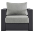 Spacious Tahoe Outdoor Patio Armchair - Weather-Resistant Design